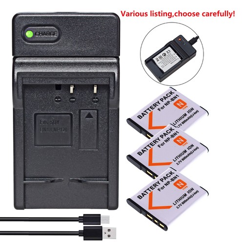 Batteria bn1 caricatore - np-bn1,